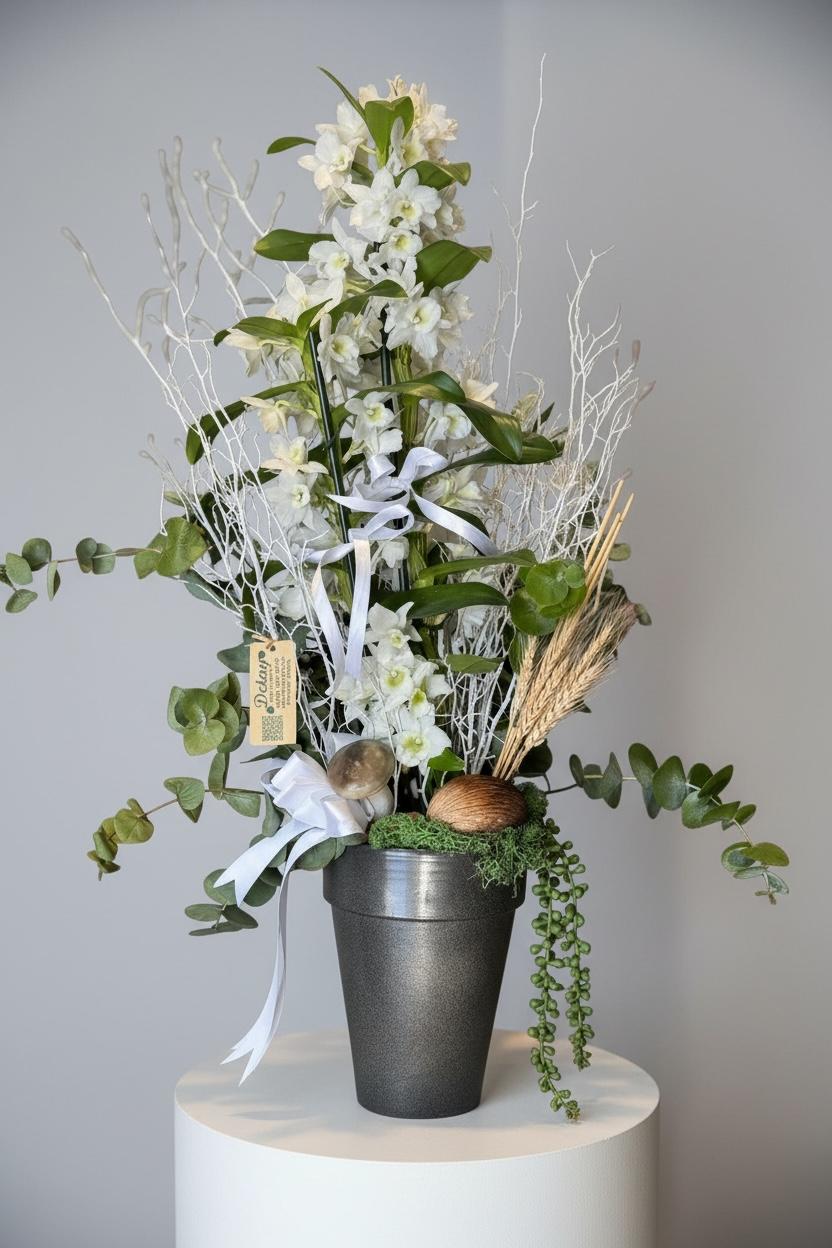 Dendrobium Orkide Çiçeği