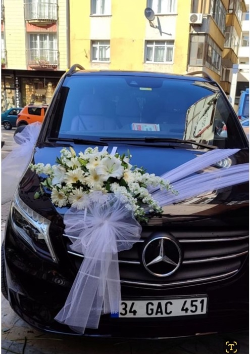 Vito gelin araba süsleme